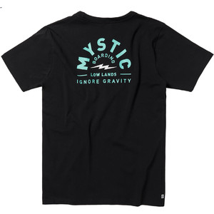 2022 Camiseta Masculina Mystic Lowe 35105.210229 - Preta / Menta